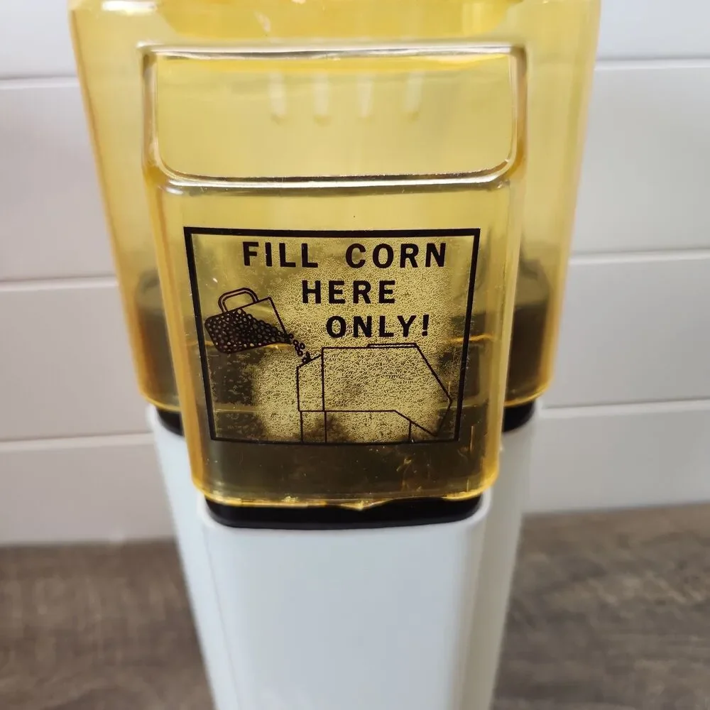 Vintage 1978 Presto PopCornNow Continuous Corn Popper Hot Air Popper 04810 WORKS
